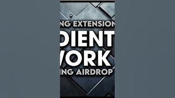 Gradient Network  https://app.gradient.network/signup?code=A8VTWP. #dawn, #airdrop #notcoin