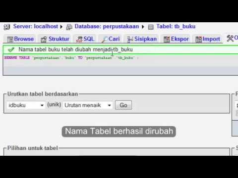 Cara Merubah Password Phpmyadmin Xampp  