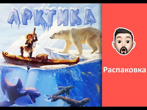 Распаковка настольной игры Арктика