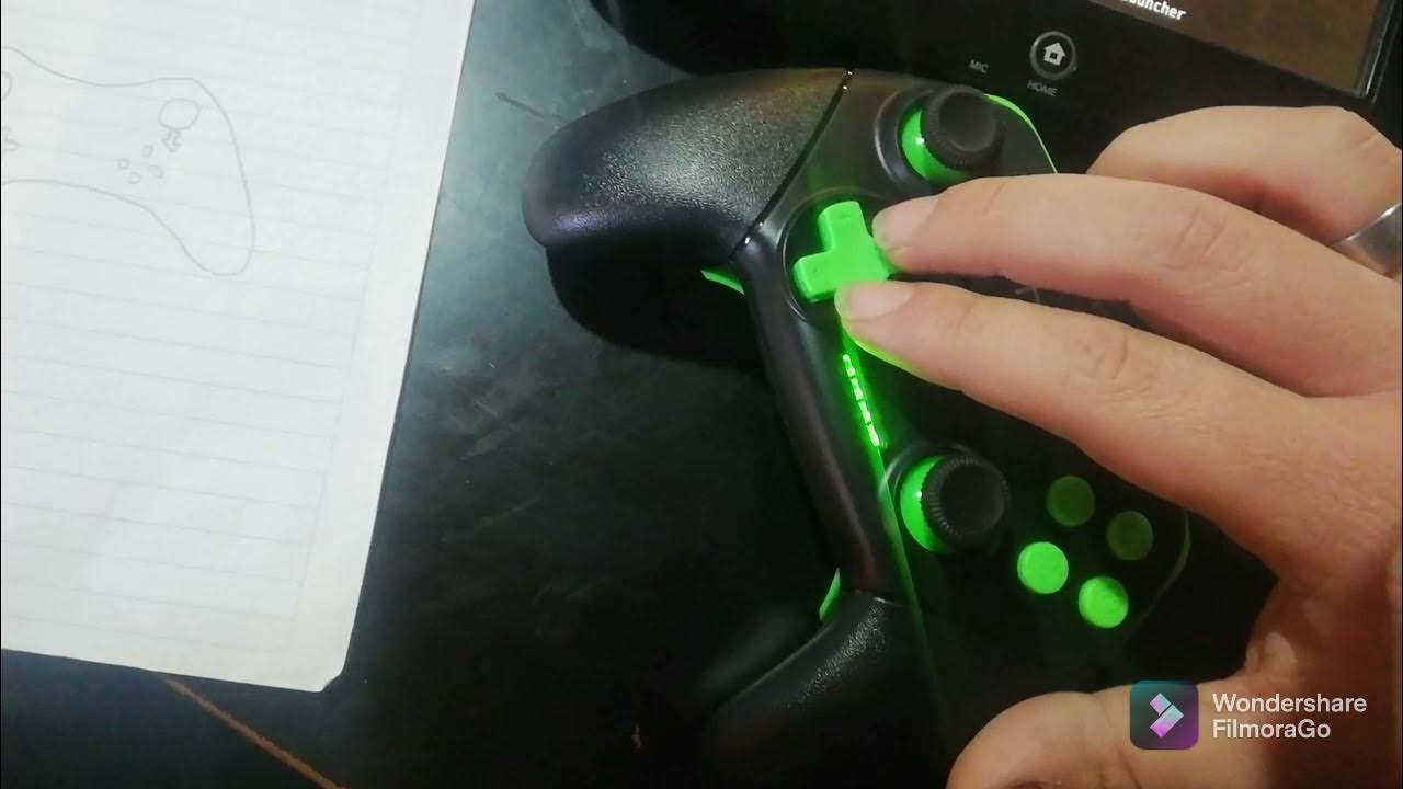 wii u como mapear y usar cualquier mando usb genérico (hid test