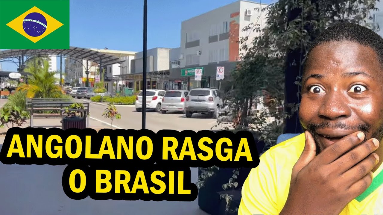 ANGOLANO CHEGA NO BRASIL E DESCOBRE QUE...
