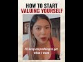 How to start valuing yourself Motivational Video from Pearl Hung Tiktok