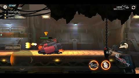 Garena Contra Returns Android Walkthrough Gameplay level 5-1 Into The Cave