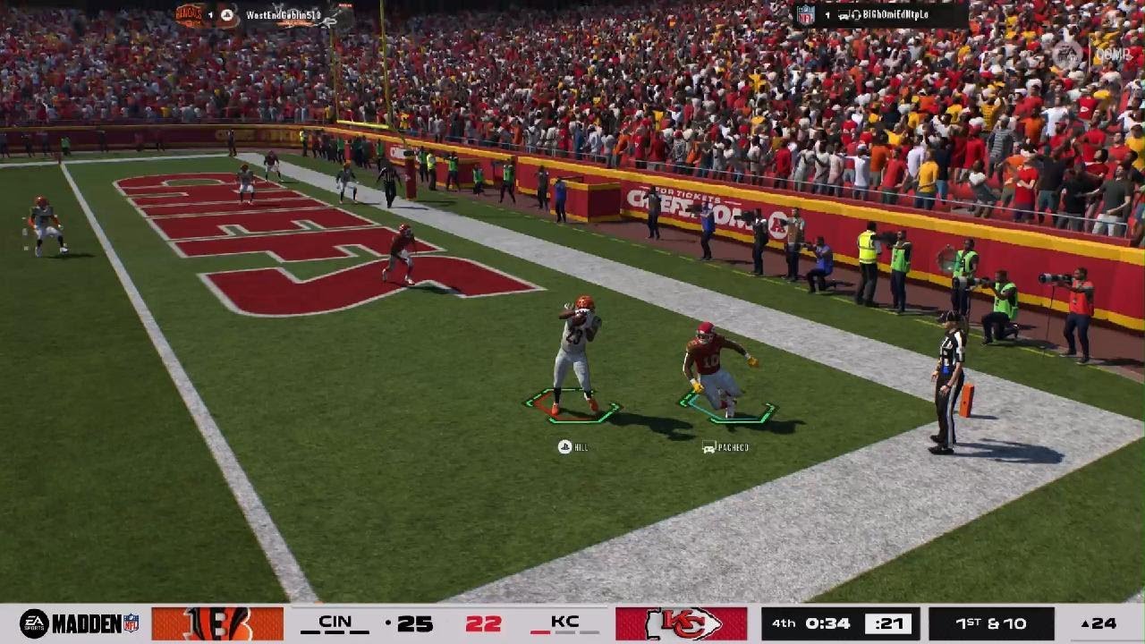 Dax Hill comes up wit Big Plays in Burrowhead