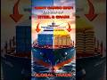How to Load Gaint Cargo Ship Iron &amp; Grain?😱#ytshorts #shorts #ship #merchantnavy #facts #sea