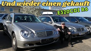 Ich kann einfach nicht NEIN sagen! Mercedes E320CDI S211 - es gibt viel zu tun! MB Youngtimer Parts