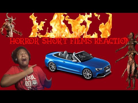 Reacting to horror short film - YouTube