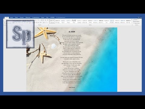 Video: Cómo Hacer Un Fondo En Word