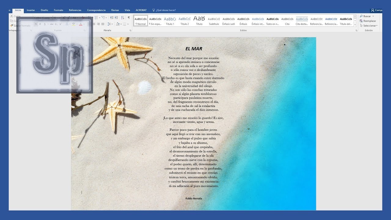Word - Insertar imagen de fondo en Word. Colocar imagen detrás del texto.  Tutorial en español HD - thptnganamst.edu.vn