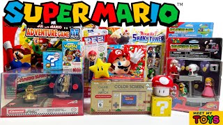 Super Mario Bros Toy Collection Unboxing (ASMR)