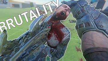 RIPING AND TEARING As The Doom Slayer In Bonelab