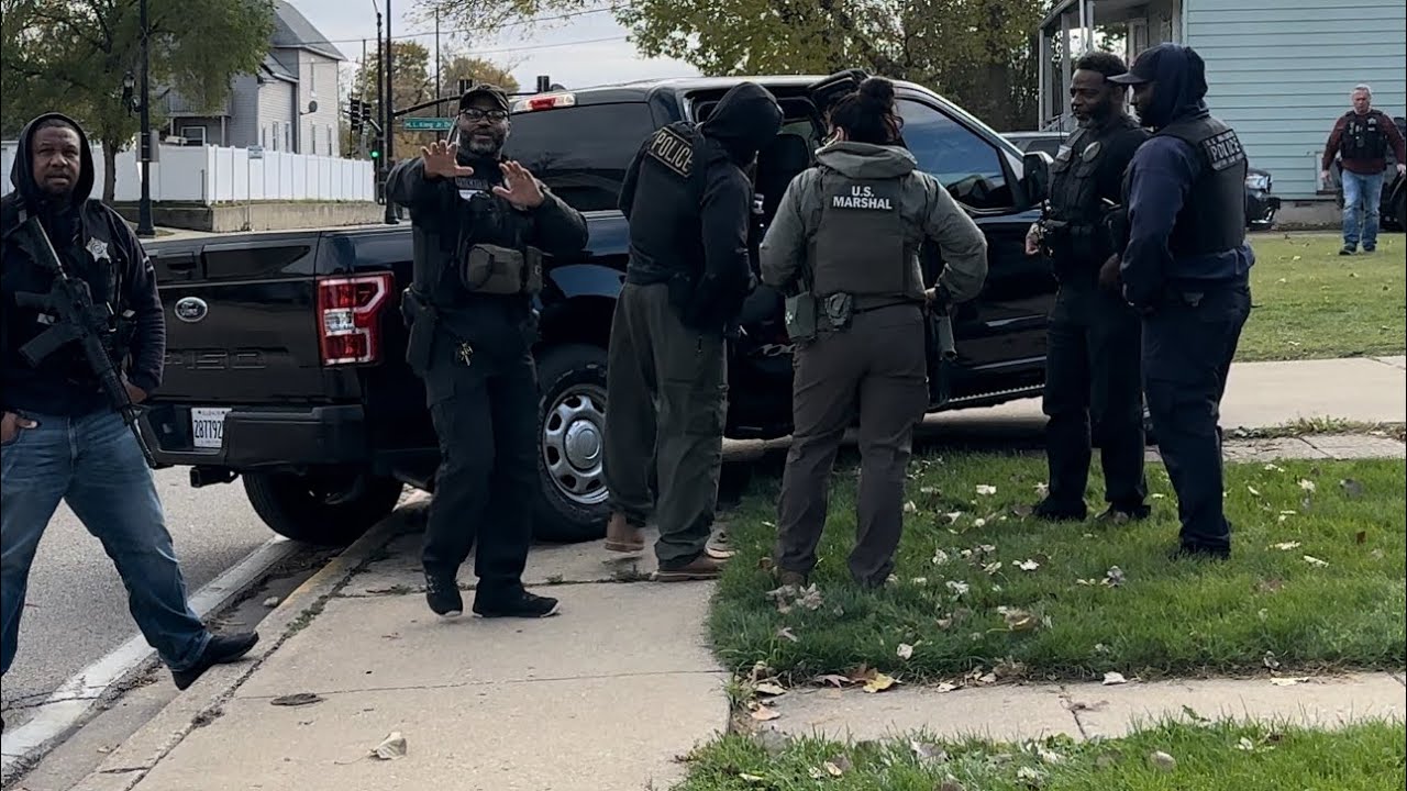 11 U.S. MARSHALS (1 TRY TO HIT MAN WITH CAR)FIRST AMENDMENT