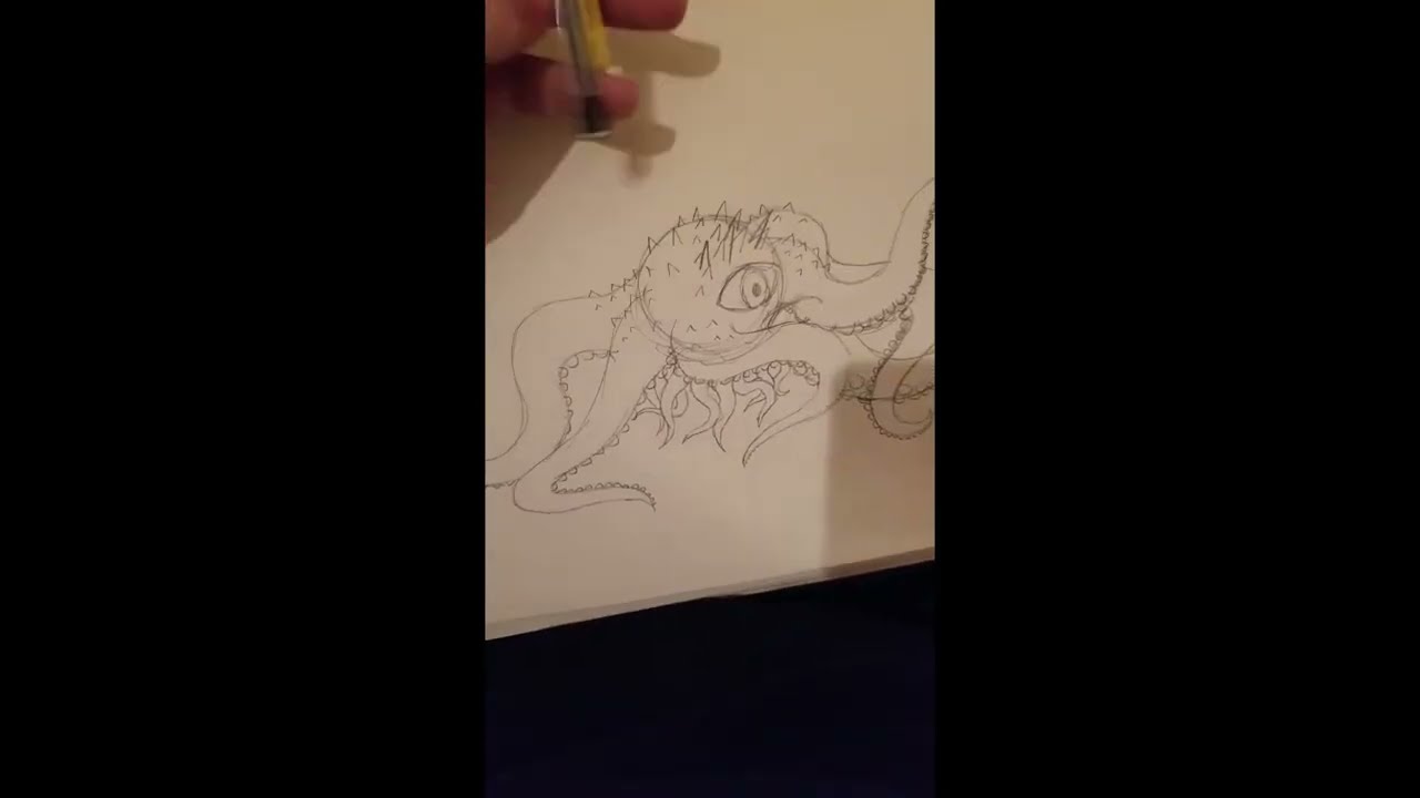 "Doctor Strange in the Multiverse of Madness" Tentacle Monster Speed Drawing