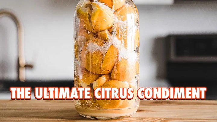 Easy Preserved Lemons (Just Lemons & Salt + No Mea...