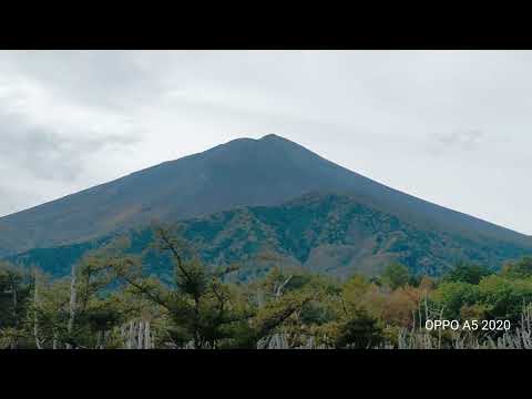 富士吉田市からの富士山🗻! タイムラプス 2024年10月16日 06:57～08:58 上吉田 林道より OPPO A5 2020 = 5541