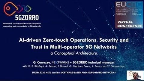 AI driven Zero touch Operations, Security and Trust in Multi operator 5G Networks