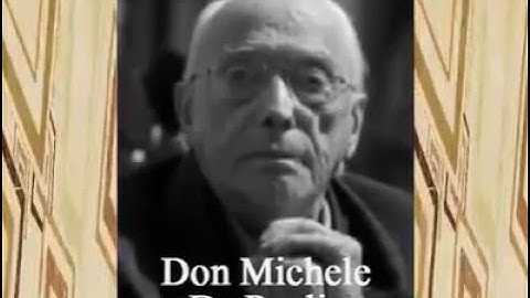 Omaggio a don Michele De Paolis