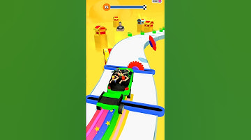 Assembled car run level 75 android ios games #shorts