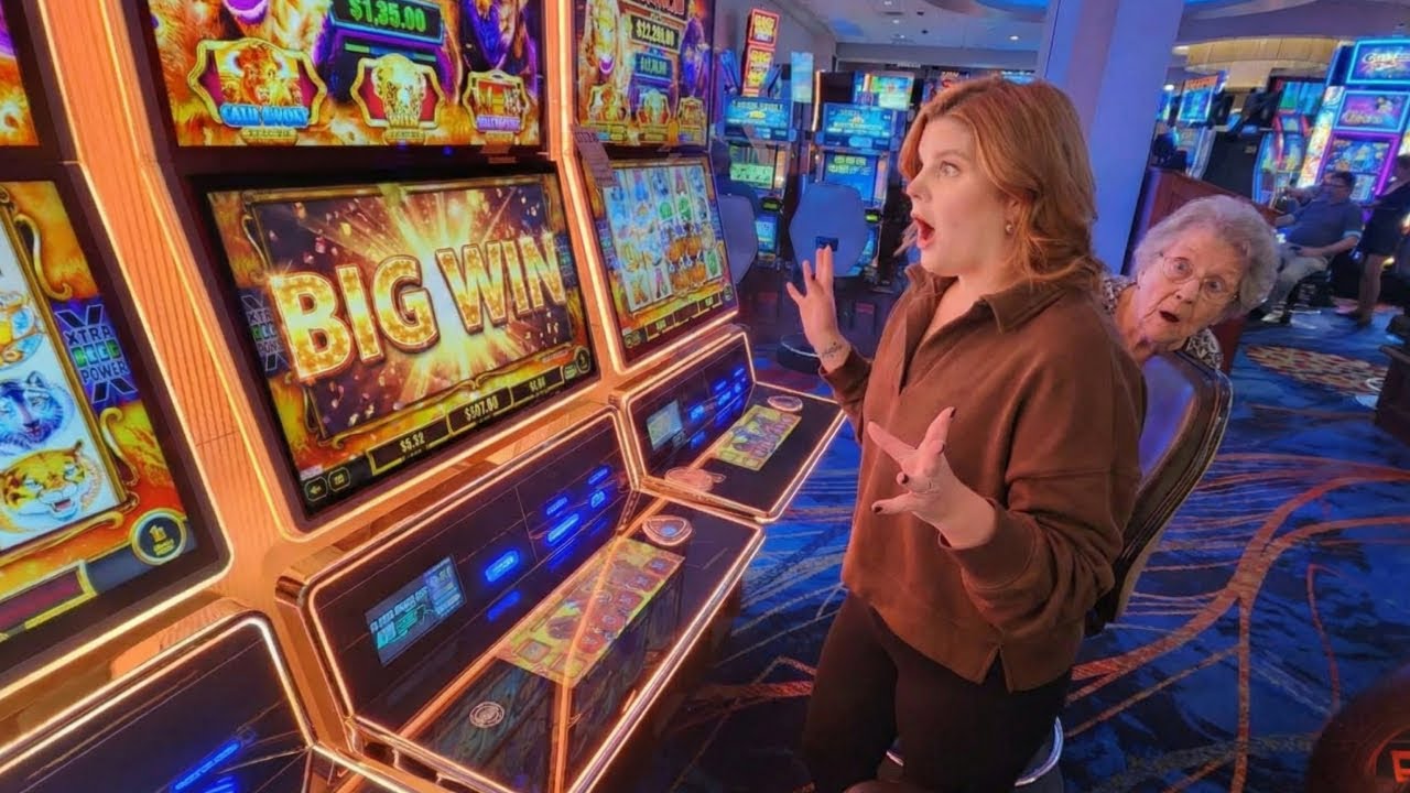 We Won BIG on the Buffalo Gold Cash Slot Machine in Las Vegas!