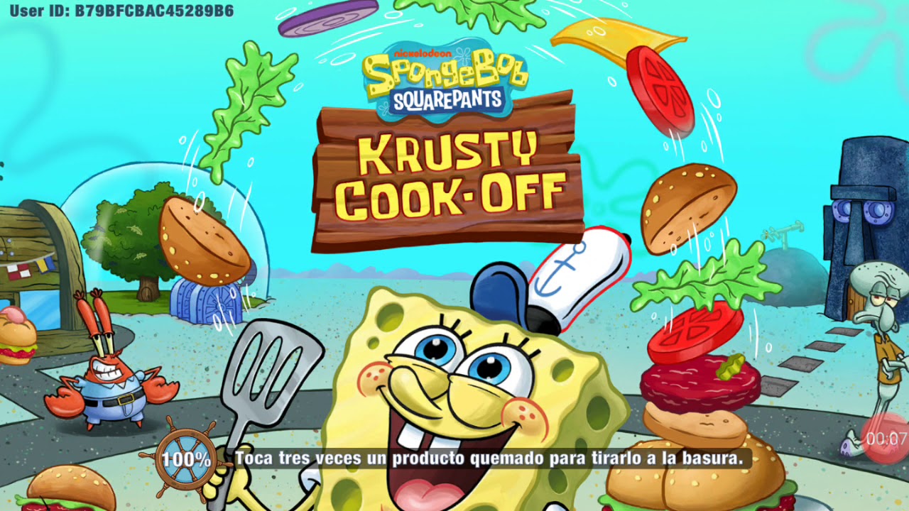 Bob esponja haciendo una rica hamburguesa YouTube