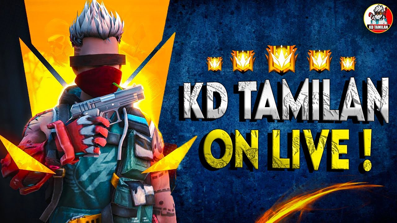 FREE FIRE LAST LIVE ! GRANDMASTER LOBBY || SRY MY DEAR ENEMIES|| KD TAMILAN