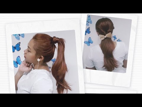 3 Simple  Ponytail gaya kuncir  kuda yang gampang 