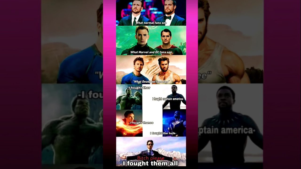 What Normal Fans See vs What Marvel, DC & Deadpool Fans See 😂 