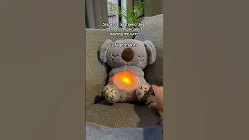 This Breathing Koala Plush Is Helping Me So Much Peluche Breathe Anxiety 