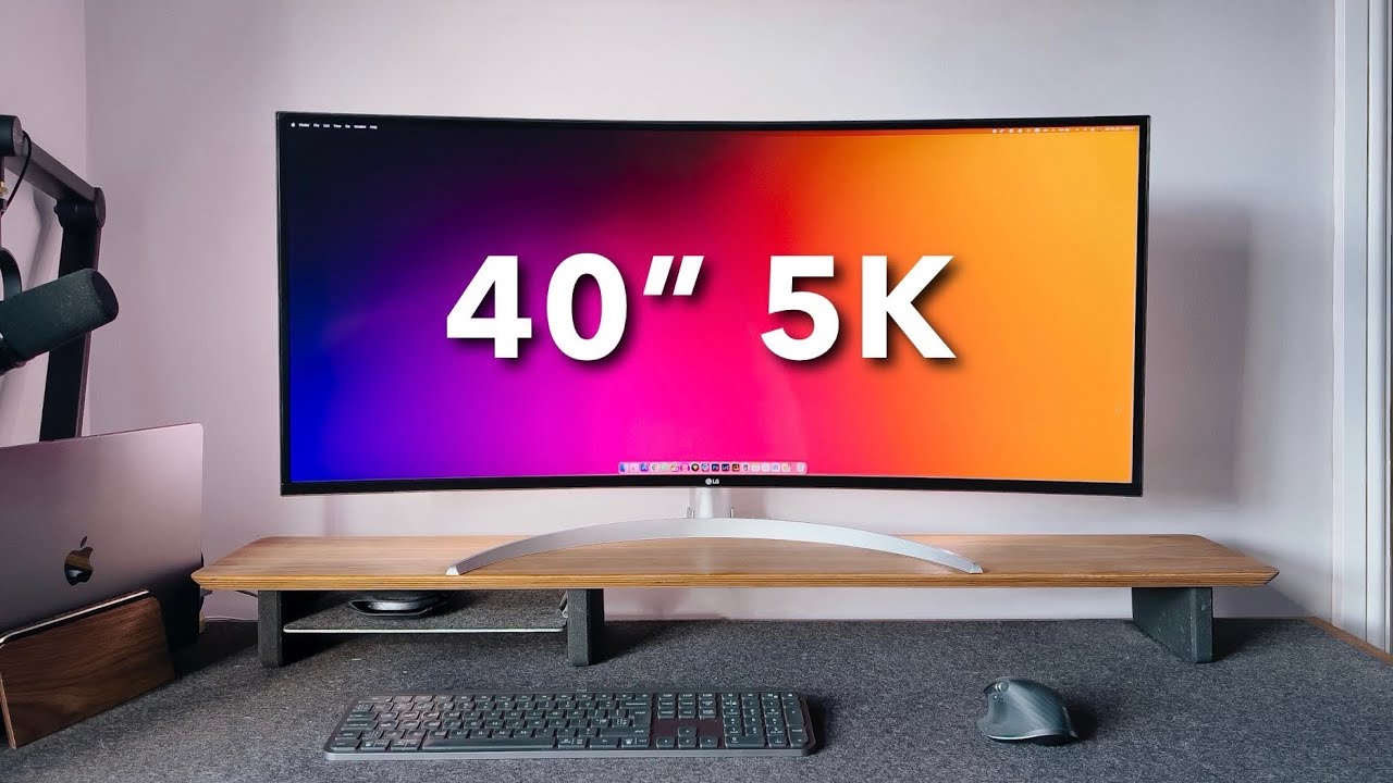NEW LG 5K2K UltraWide Monitor Review 40WP95C