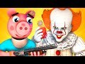 Пигги vs Пеннивайз 6: Лекарство (Финал Roblox Piggy Роблокс Свинка Пеппа Оно Хоррор 3D Анимация)