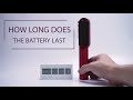 Wireless Hair Straightener Brush Battery Life Test - This handy device is great for touch-ups