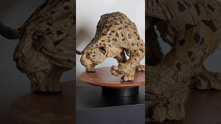 The Leopard, Cardboard Sculpture