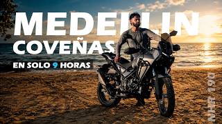 9 HOURS from Medellín to Coveñas? We test the new route on a SYM NH-T 190 motorcycle
