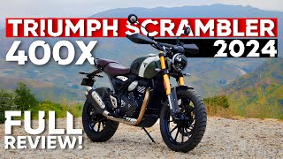 2024 Triumph Scrambler 400X Full Review by The Maverick Roadster 2,490 views 1 month ago 8 minutes, 15 seconds