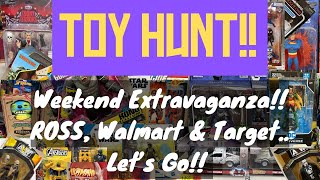 Toy Hunt! Weekend Fun @ ROSS, Walmart, and Target! Awesome Finds!! #toyhunt #ross #collector #toys