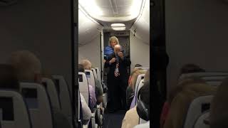 Frank and Clarence Funny Flight Attendants Vegas Style