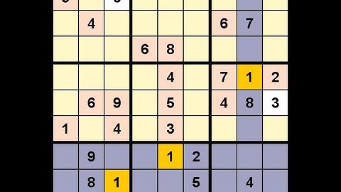 How to Solve Washington Times Sudoku Difficult February 8, 2021