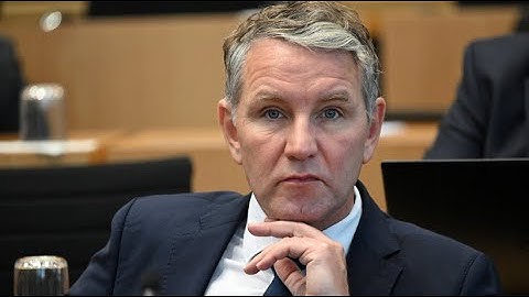 Verbotene NS-Parole: AfD-Vorsitzender Björn Höcke bald vor Gericht