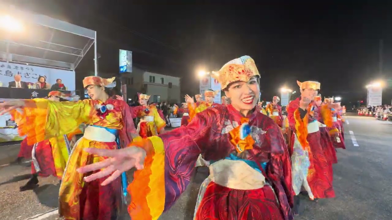 TACYON   水島よさこい2025  よさこい大通り