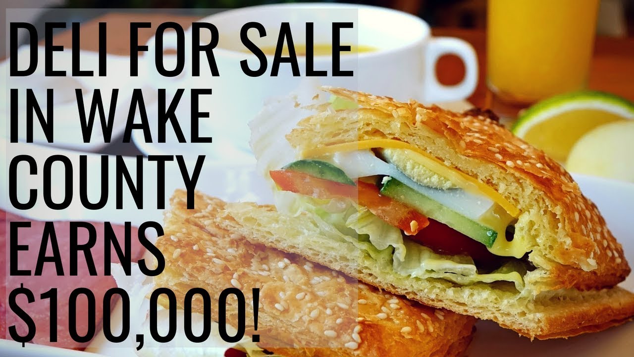 Deli for Sale in Wake County Earns 100,000 on the books! Won't Last! YouTube