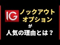IG証券ノックアウトオプションはなぜ人気？特徴を一番詳しく解説！