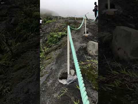 Hike to La Soufriere Volcano St. Vincent 🇻🇨