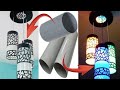 كيف تصنع المصابيح الزخرفية من الأنابيب البلاستيكية / How To Make Decorative Lamps From PVC Pipes