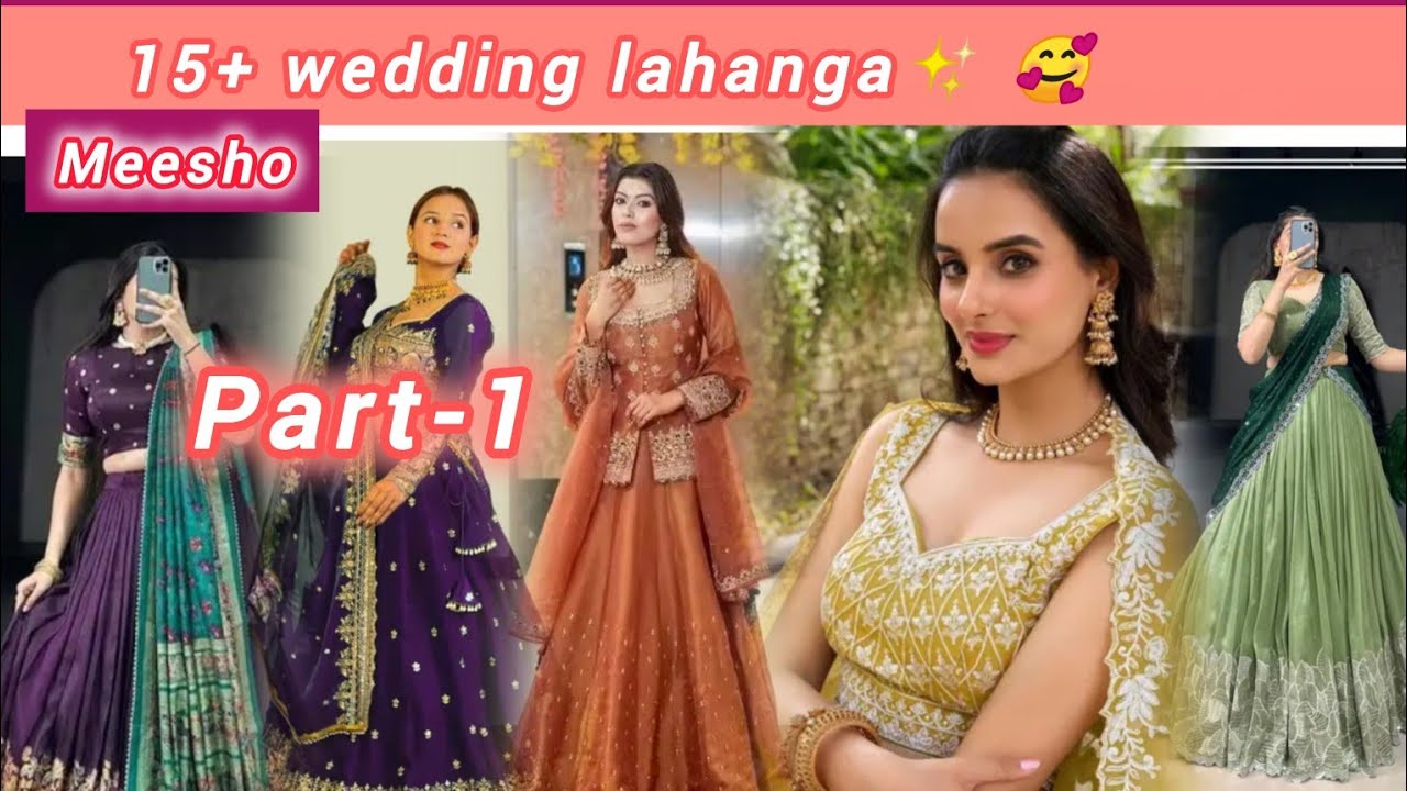 10+💥💌Patry wear💕 lahnga outfit🔥outfit || from meesho || #moneyofficial @moneyofficial||