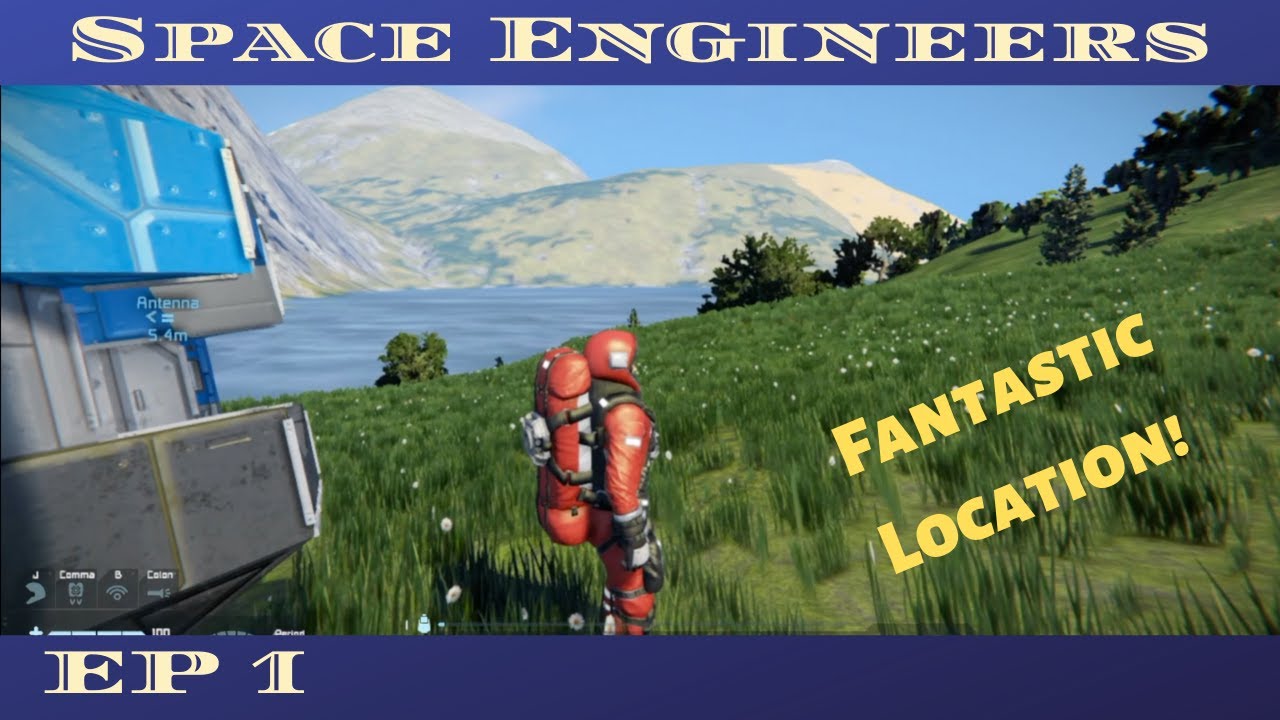 Space Engineers - EP01 - Survival Base - Survival Let´s Play - YouTube