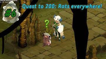 Dofus Unity - Quest to 200: Fighting rats and upgrading the team.