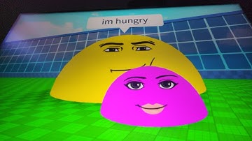 Playing Roblox Eat Blobs simulator