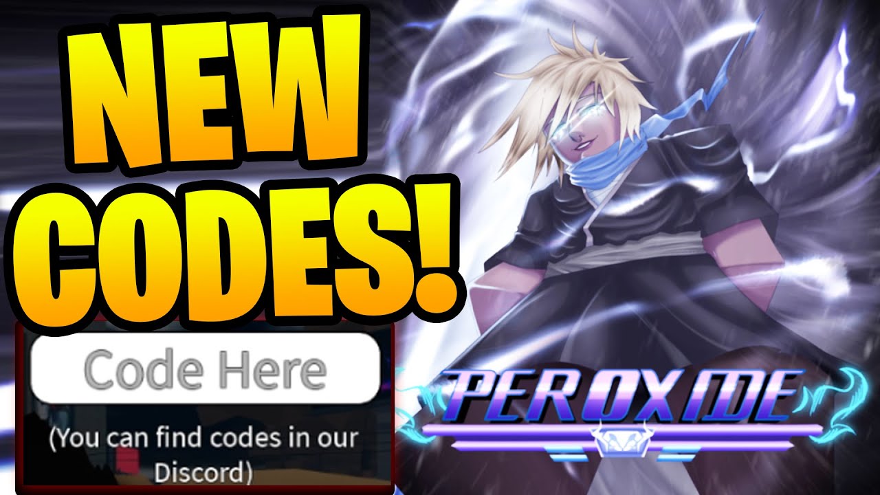 NEW* ALL CODES FOR Peroxide IN OCTOBER 2023 ROBLOX Peroxide CODES