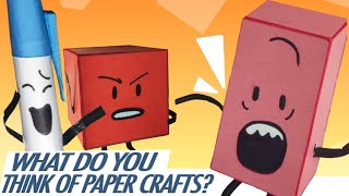 BFDI - TPOT: Making Pen Blocky Eraser