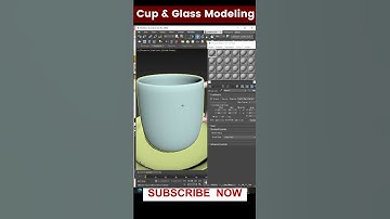 EASY CUP & PLATE MODELING 🔥🔥 #shorts #youtubeshorts #3dsmaxtutorial #ytshorts #ytshortsindia #3DSMAX